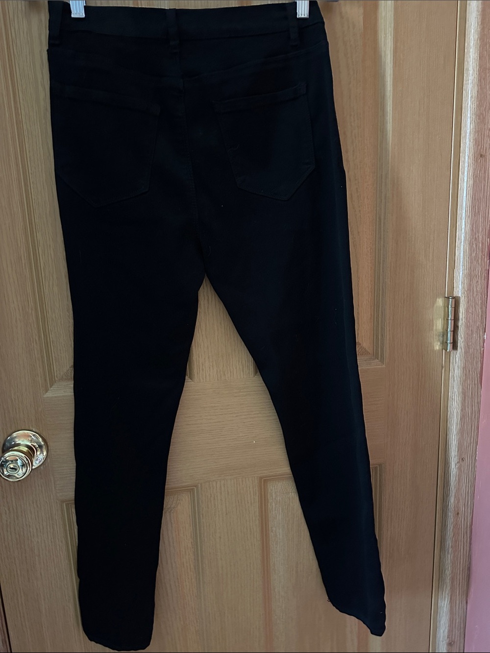 Kensie Black Slim Chinos - Picture 3 of 3